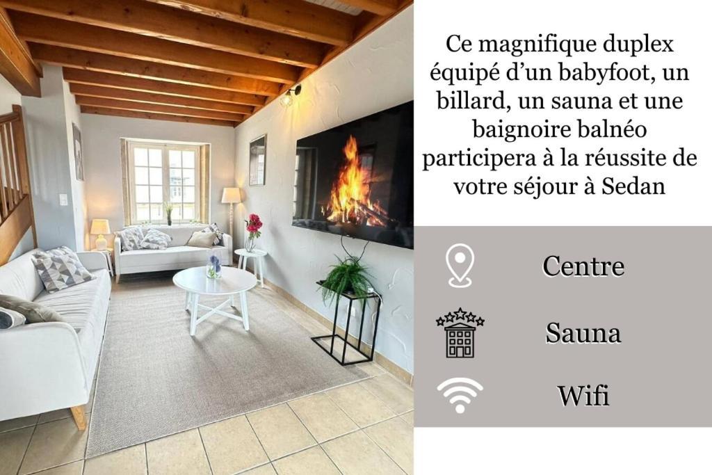 S Bayleved'Air Duplex Vue Chateau, Balneo Et Sauna Седан Экстерьер фото